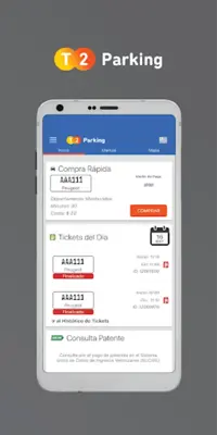 T2Parking android App screenshot 3
